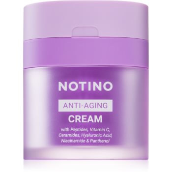 Notino Anti-Aging Cream with Peptides, Vitamin C, Ceramides, Hyaluronic Acid, Niacinamide & Pantheno crema de zi si de noapte împotriva îmbătrânirii pielii - imagine 2